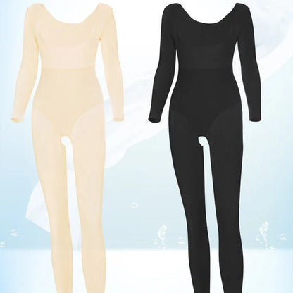 Shapewear Bodysuits Body Shapers Full Length Women Corrective Underwear Black Beige Slimming Clothing Thigh Slim