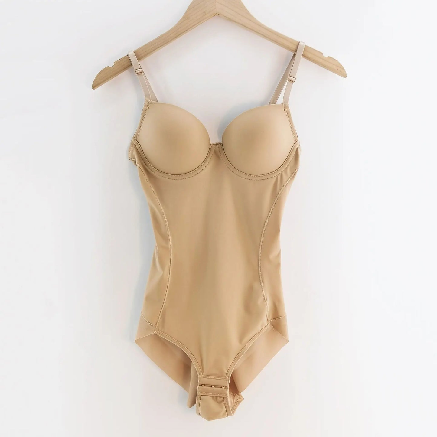 Body string sans armatures couleur lie de vin, extensible, soyeux, pour femme, sous-vêtement gainant, body shaper