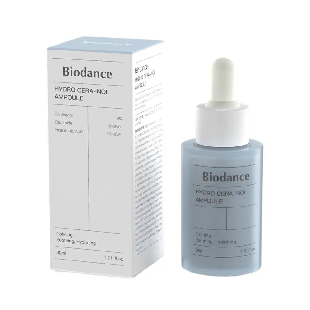 30ml Biodance Pore Tightening Collagen Ampoule Panthenol Ceramide Hyaluronic Acid Calming Soothing Hydrate Hydro Cera-Nol Serum