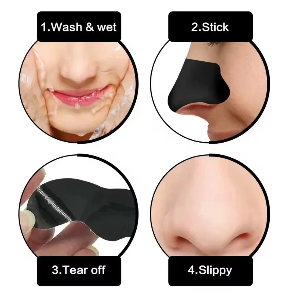 10/50/100 Pieces Deep Cleansing Blackhead Remover Patches - Effective Nose Spots Facial Spot Cleansing for Blackheads and Pores