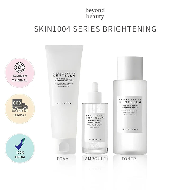 New Skin1004 Centella Skincare Korean Set Madagascar Moisturize Toner Serum Whitening Cream Face Wash Cleansing Oil Essence