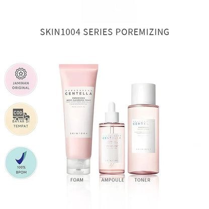 New Skin1004 Centella Skincare Korean Set Madagascar Moisturize Toner Serum Whitening Cream Face Wash Cleansing Oil Essence